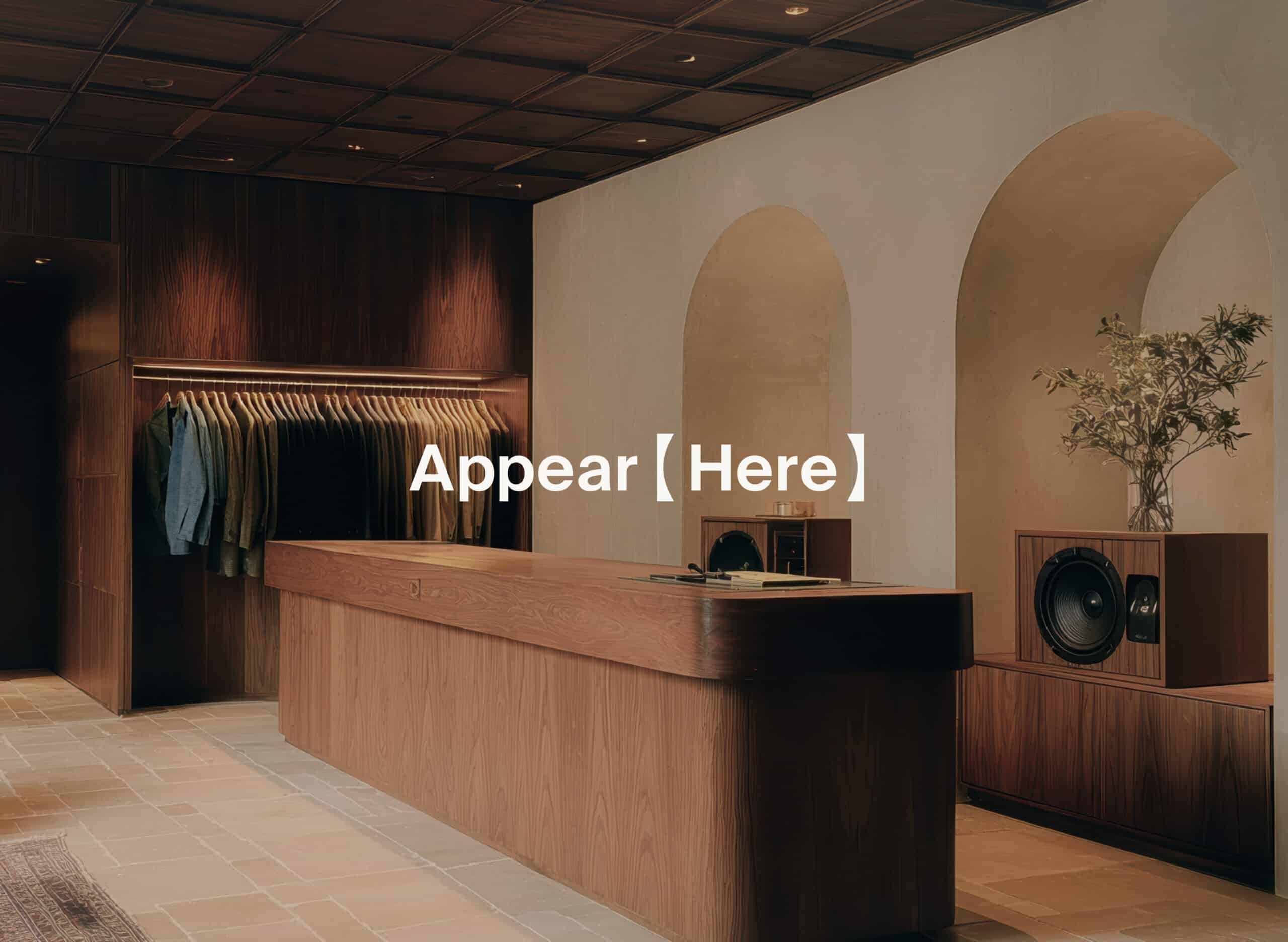 Appear Here Draft - StudioSmall